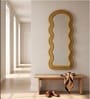 Mustard Ripple Edge Floor Mirror (160 x 60) CM