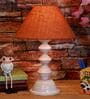Mustard Shade Table Lamp With Metal Base