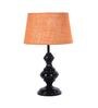 Mustard Shade Table Lamp With Metal Base