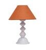 Mustard Shade Table Lamp With Metal Base