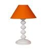 Mustard Shade Table Lamp With Metal Base