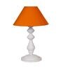 Mustard Shade Table Lamp With Metal Base