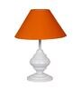 Mustard Shade Table Lamp With Metal Base