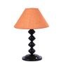 Mustard Shade Table Lamp With Metal Base