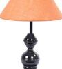 Mustard Shade Table Lamp With Metal Base