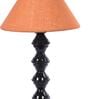 Mustard Shade Table Lamp With Metal Base