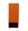 Sanna Mustard Natural Fiber Shade Table Lamp With Wood Base