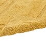 Mustard Solid MicroFibre 14x10 Inches Antiskid Bath Mats