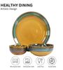 Mustard Studio Pottery 10 Pc Ceramic Dinner Set