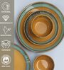 Mustard Studio Pottery 12 Pc Ceramic Dinner Set