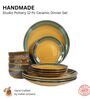 Mustard Studio Pottery 12 Pc Ceramic Dinner Set