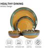 Mustard Studio Pottery 14 Pc Ceramic Dinner Set