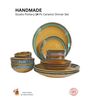 Mustard Studio Pottery 14 Pc Ceramic Dinner Set