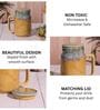 Mustard Studio Pottery Ceramic Mason Jar Cup with Lid