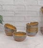 Mustard Studio Pottery Ceramic Veg Bowls Set of 6