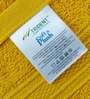 Mustard Yellow 500 GSM 100% Cotton Bath Towel (Set of 4)