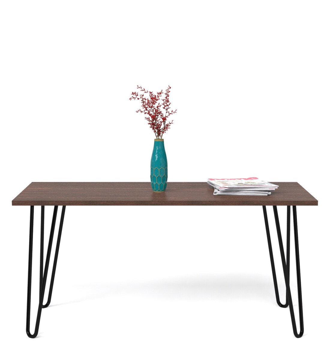 Buy Mayrite Rectangle Coffee Table in Wenge Finish By bluewud Online