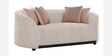 Mystic Boucle Fabric 2 Seater Sofa In Dark Grey Colour Mystic Boucle Fabric 2 Seater Sofa In Dark Grey Colour