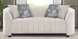 Mystic Boucle Fabric 2 Seater Sofa in Ivory Colour