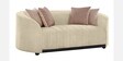 Mystic Vegan Leather 2 Seater Sofa In Ash Grey Colour Mystic Vegan Leather 2 Seater Sofa In Ash Grey Colour