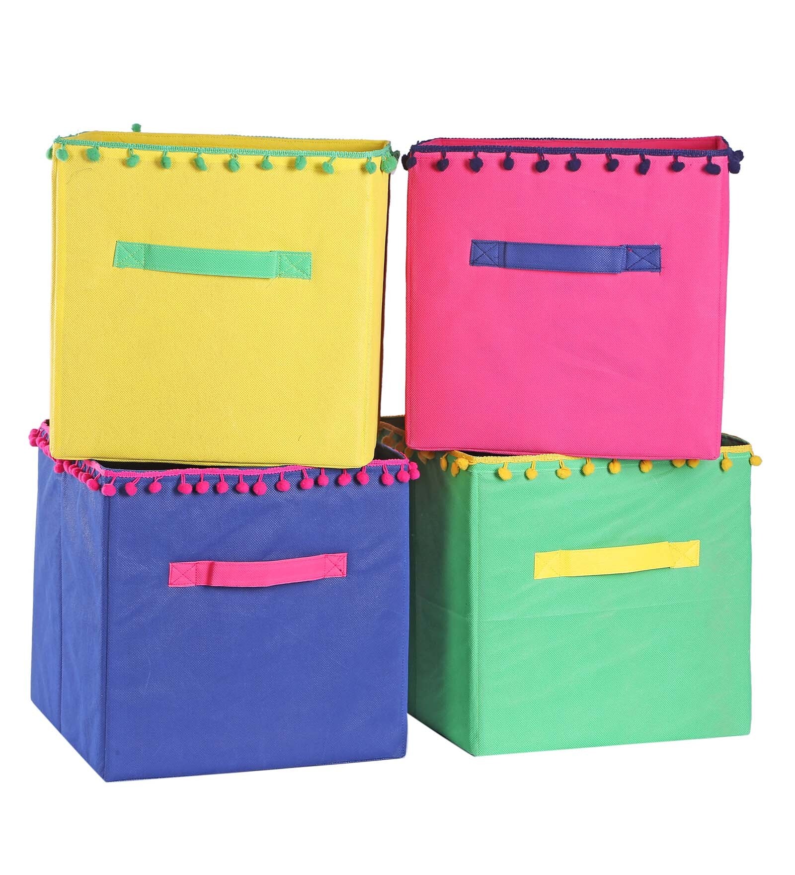 Sunny Day Fabric Kids Cloth Organiser in Multicolour Sunny Day Fabric Kids Cloth Organiser in Multicolour