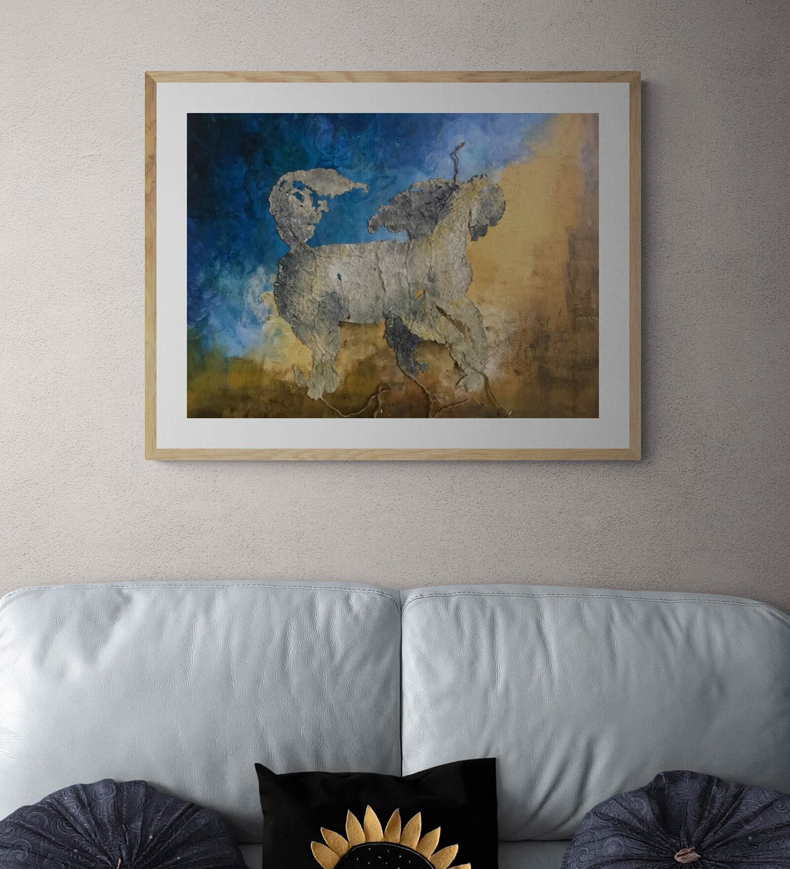 Buy Mystic Horse Original Handmade Painting By Atypical Advantage ...