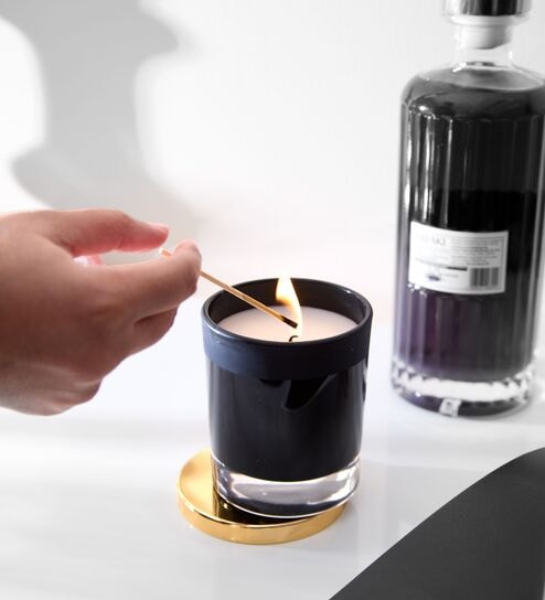 Mystic- Mystic Woods 7Oz Scented Jar Candle (Black)