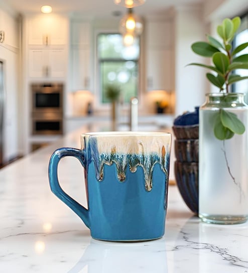 Mystic Glaze Coffee Mug Set of 1 (400 ML Each) Microwave Safe Coffee Mugs