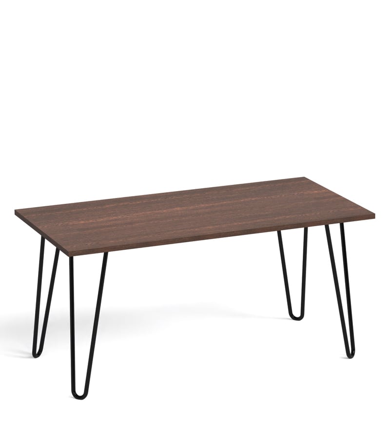 Buy Mayrite Rectangle Coffee Table in Wenge Finish By bluewud Online