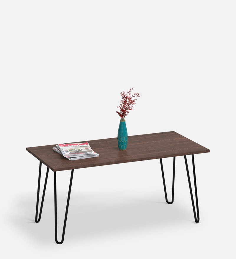 Buy Mayrite Rectangle Coffee Table in Wenge Finish By bluewud Online