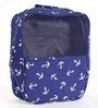 My Gift Booth Anchor Print Artificial Crepe Shoe Cum Gym Bag