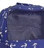 My Gift Booth Anchor Print Artificial Crepe Shoe Cum Gym Bag