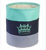 Multicolor Canvas Foldable 20 Ltr Laundry Basket