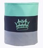 Multicolor Canvas Foldable 20 Ltr Laundry Basket