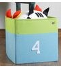 Storage Box in Blue & Green