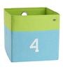 Storage Box in Blue & Green