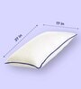 My Power Anti Microbial Polyester  27 X 17 Inch White Pillow (Set of 4)
