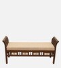 Myla-Iii Solid Wood Recaimer in Walnut Colour