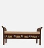 Myla-Iii Solid Wood Recaimer in Walnut Colour