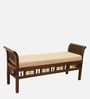 Myla-Iii Solid Wood Recaimer in Walnut Colour