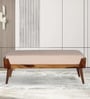 Myler Sheesham Wood Bench Beige Color