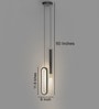Myra 18 Watt Black Colour Aluminum LED Hanging lamp