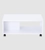 Myra Center Table In White Finish