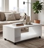 Myra Center Table In White Finish