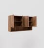 Myra Engineered wood Wall Mounted Kitchen Cabinet (Natural Brown)