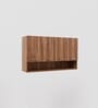Myra Engineered wood Wall Mounted Kitchen Cabinet (Natural Brown)