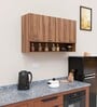 Myra Engineered wood Wall Mounted Kitchen Cabinet (Natural Brown)