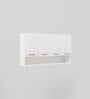 Myra Engineered wood Wall Mounted Kitchen Cabinet (White)