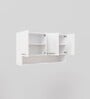 Myra Engineered wood Wall Mounted Kitchen Cabinet (White)