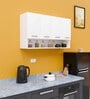 Myra Engineered wood Wall Mounted Kitchen Cabinet (White)